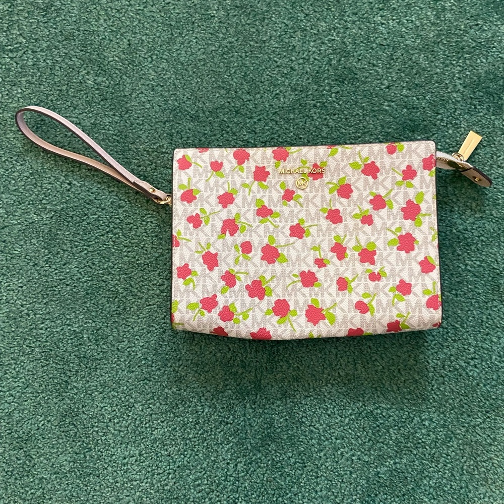 Michael Kors Floral Clutch
